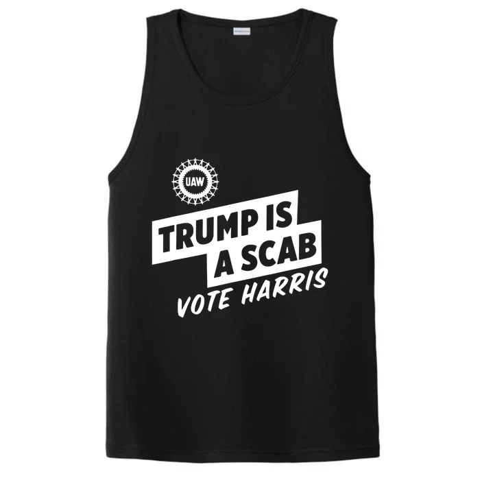 Trump Is A Scab Vote Harris Performance Tank