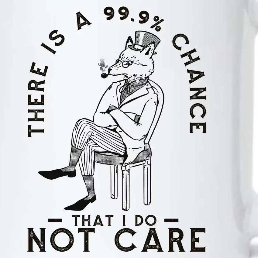 There Is A 99% Chance That I Do Not Care Funny Black Color Changing Mug