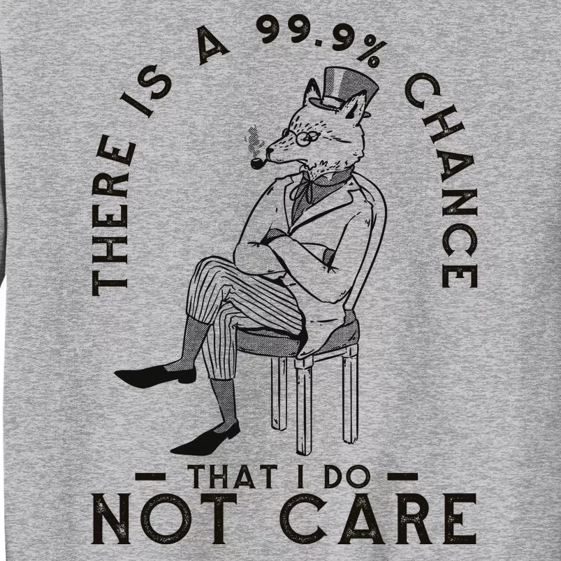 There Is A 99% Chance That I Do Not Care Funny Tall Sweatshirt