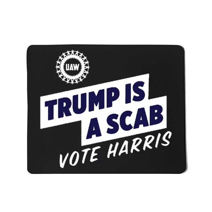 Trump Is A Scab Vote Harris 2024 Mousepad