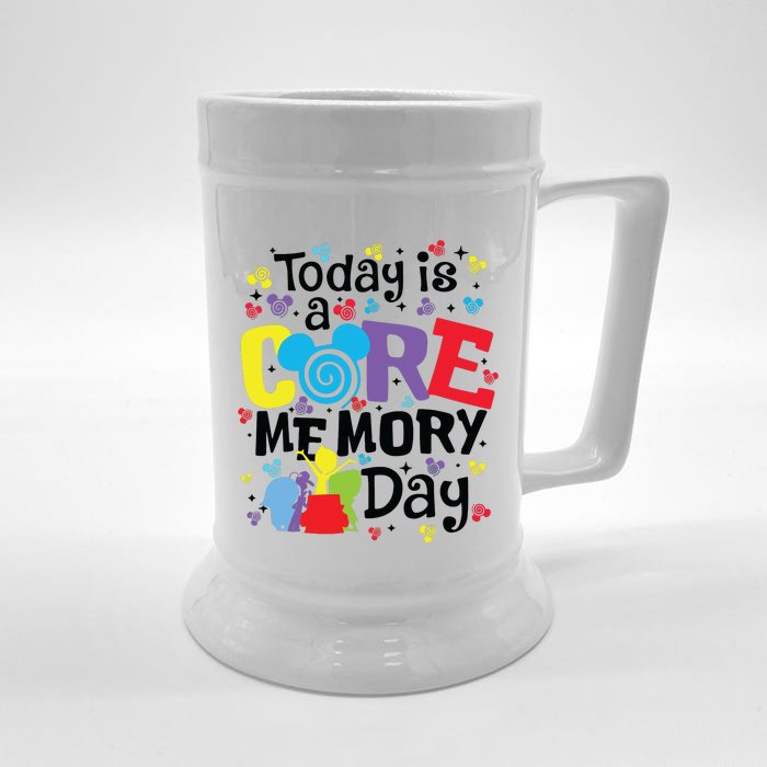 Today Is A Core Memory Day Funny Emotions Out Front & Back Beer Stein