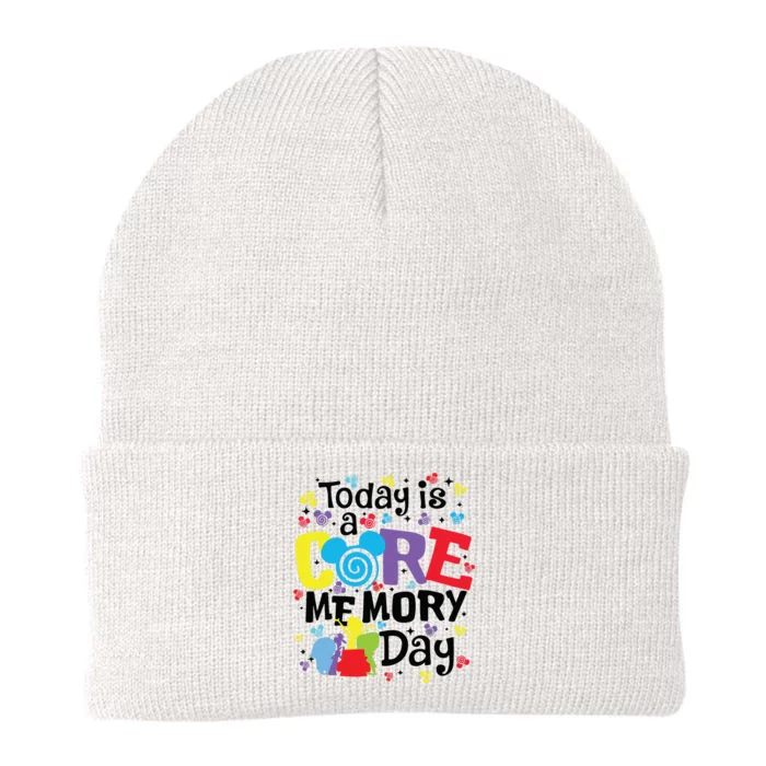 Today Is A Core Memory Day Funny Emotions Out Knit Cap Winter Beanie