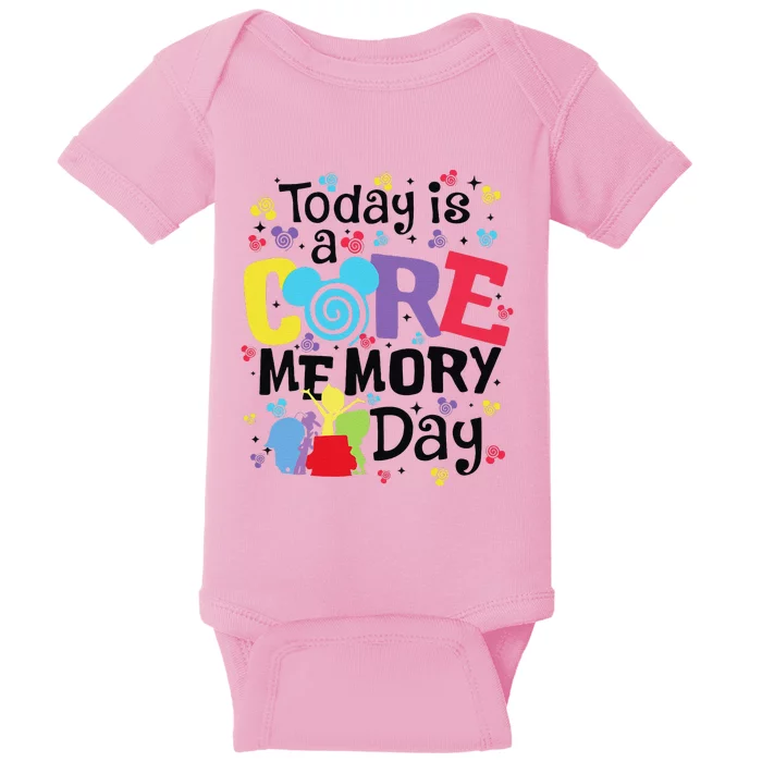 Today Is A Core Memory Day Funny Emotions Out Baby Bodysuit