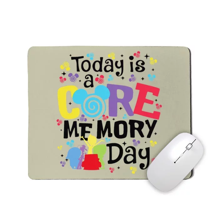 Today Is A Core Memory Day Funny Emotions Out Mousepad