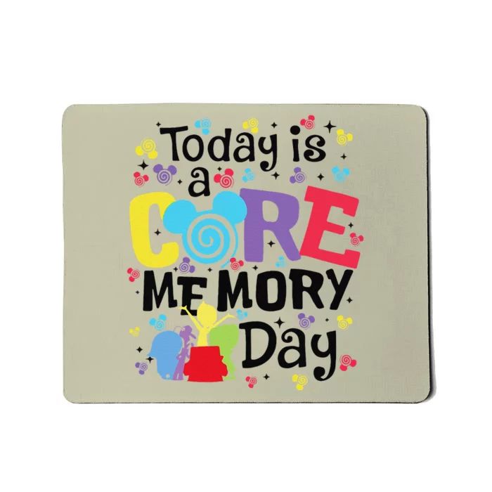 Today Is A Core Memory Day Funny Emotions Out Mousepad