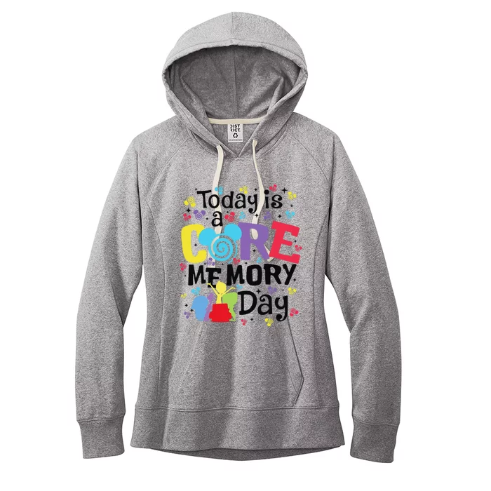 Today Is A Core Memory Day Funny Emotions Out Women's Fleece Hoodie