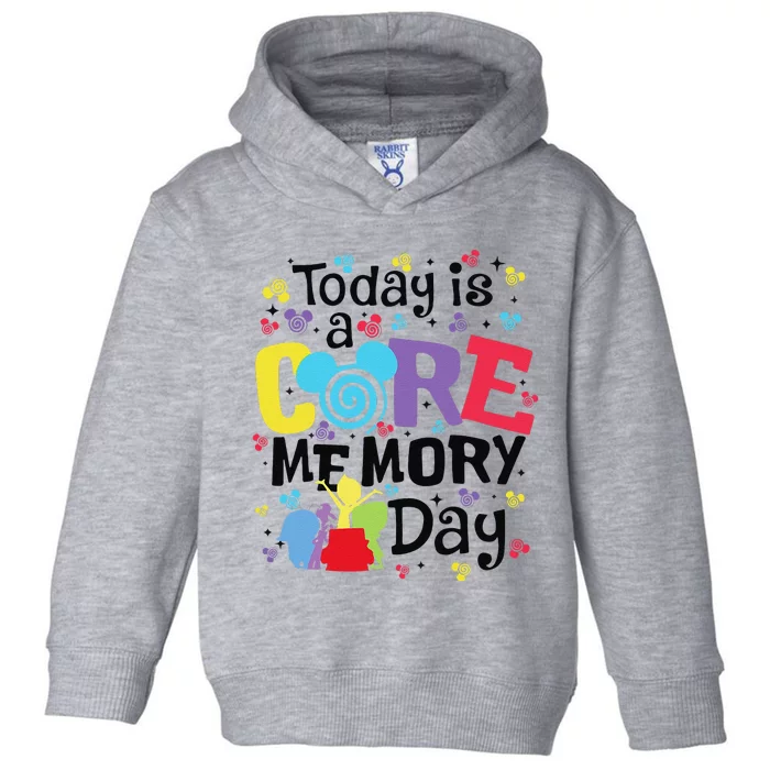 Today Is A Core Memory Day Funny Emotions Out Toddler Hoodie