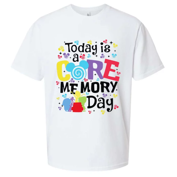 Today Is A Core Memory Day Funny Emotions Out Sueded Cloud Jersey T-Shirt