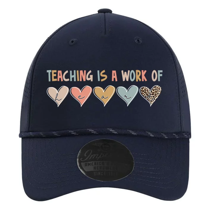 Teaching Is A Work Of Hearts Performance The Dyno Cap