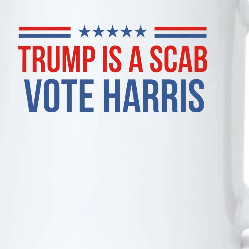 Trump Is A Scab Vote Harris 2024 Black Color Changing Mug