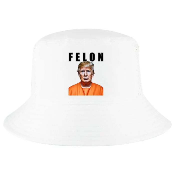 Trump Is A Felon Cool Comfort Performance Bucket Hat