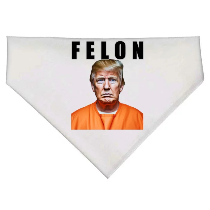 Trump Is A Felon USA-Made Doggie Bandana