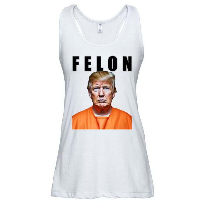 Trump Is A Felon Ladies Essential Flowy Tank