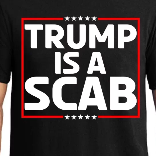 Trump Is A Scab Vote Harris Pajama Set