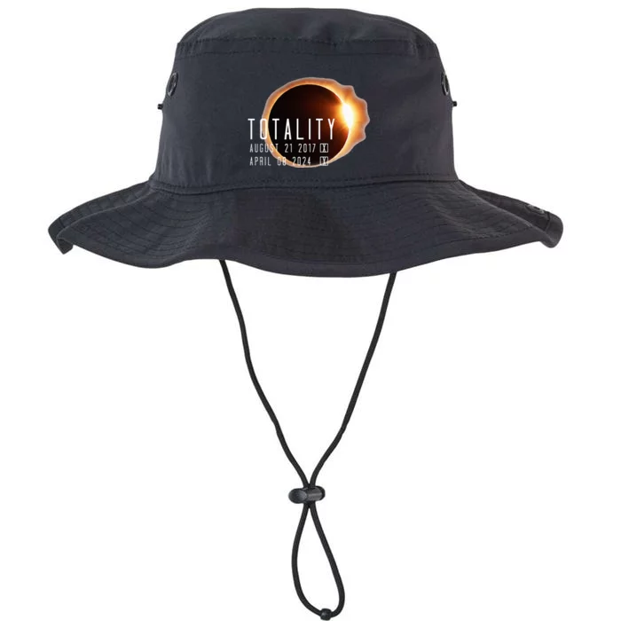 Twice in a Lifetime Totality Solar Eclipse 2017 & 2024 Legacy Cool Fit Booney Bucket Hat