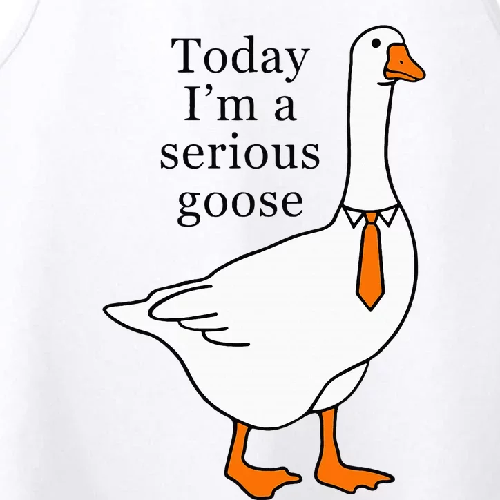 Today IM A Serious Goose Performance Tank