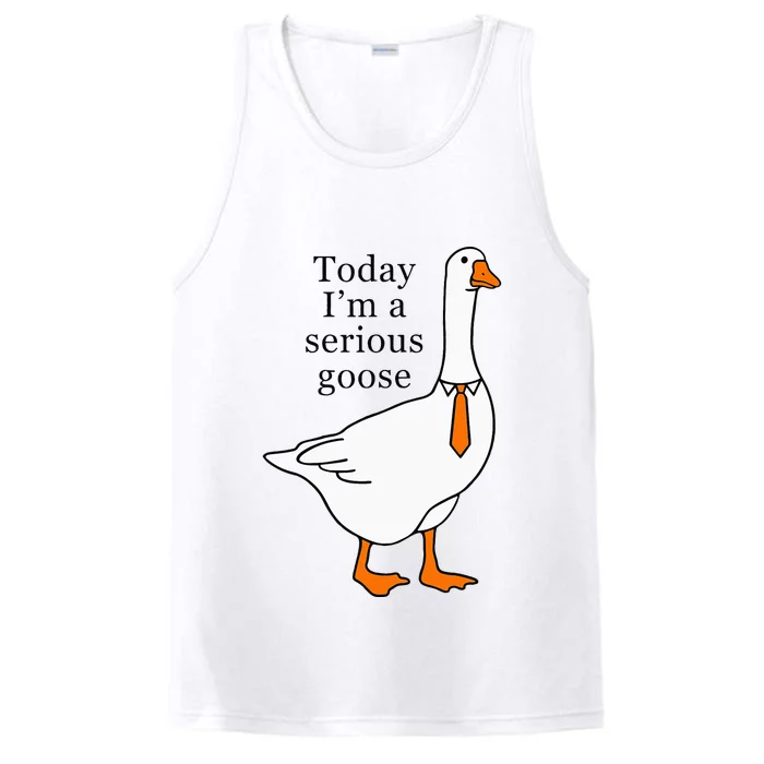 Today IM A Serious Goose Performance Tank