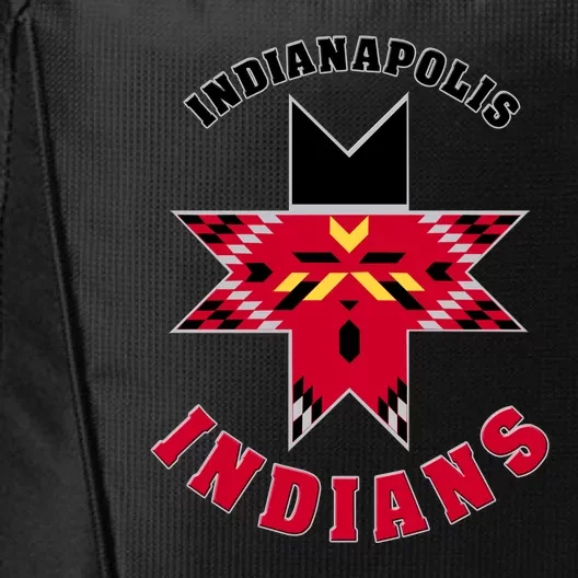 The Indians At Indianapolis Cool Vector Design City Backpack