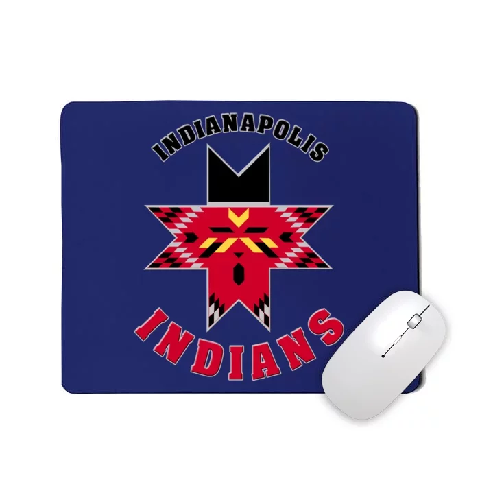 The Indians At Indianapolis Cool Vector Design Mousepad