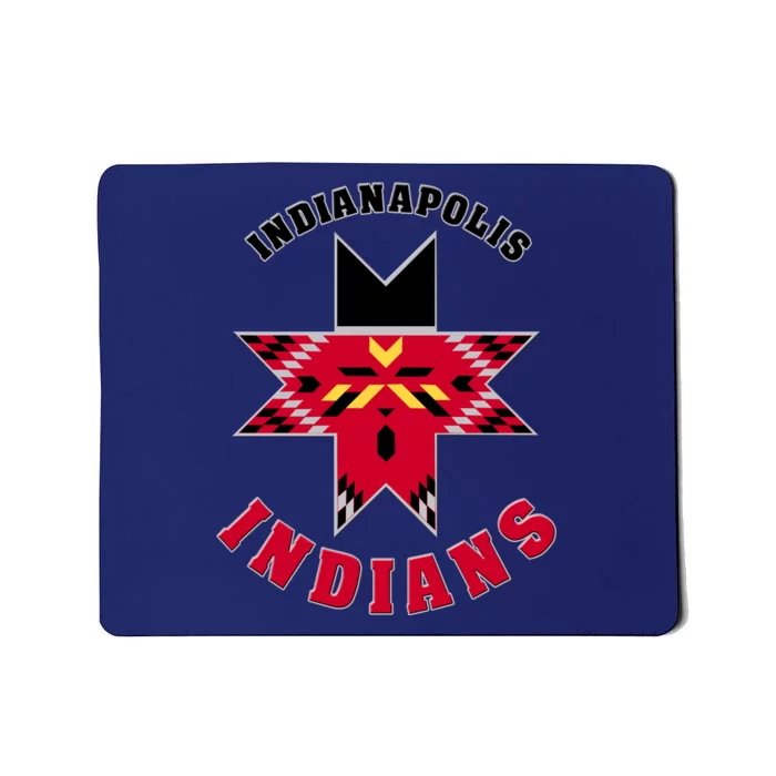 The Indians At Indianapolis Cool Vector Design Mousepad