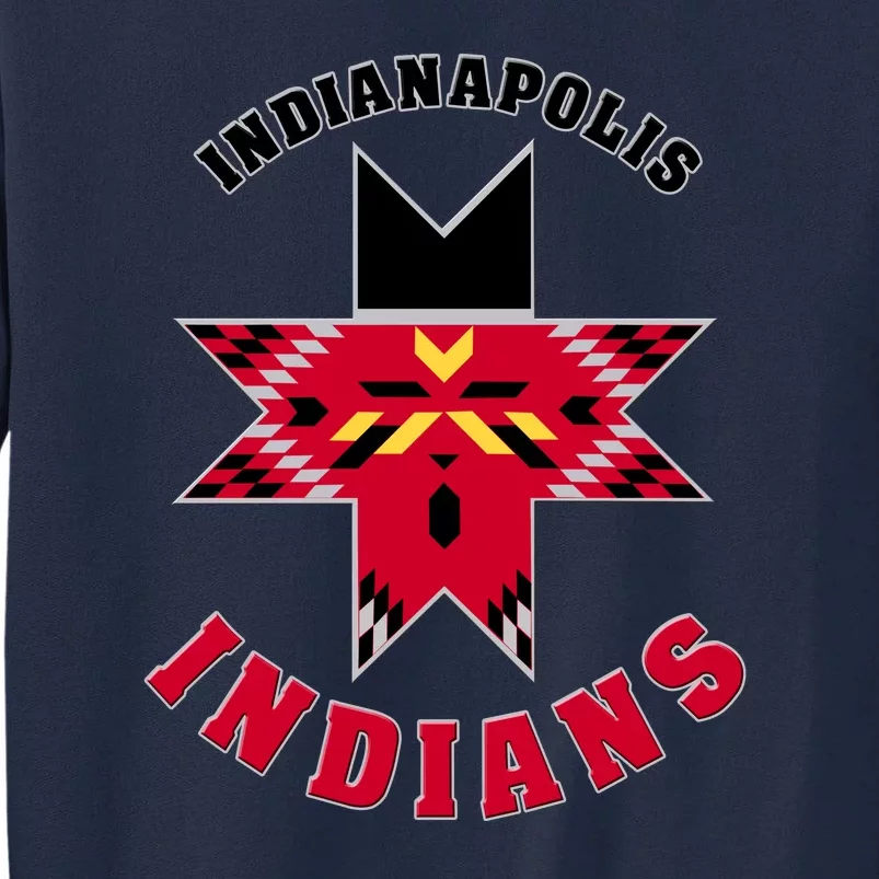 The Indians At Indianapolis Cool Vector Design Tall Sweatshirt