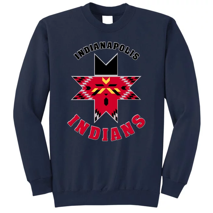 The Indians At Indianapolis Cool Vector Design Tall Sweatshirt