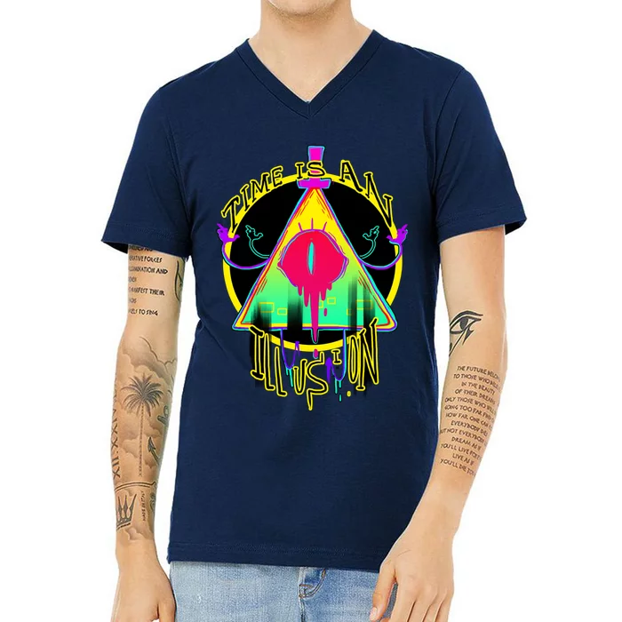 Time Is An Illusion V-Neck T-Shirt