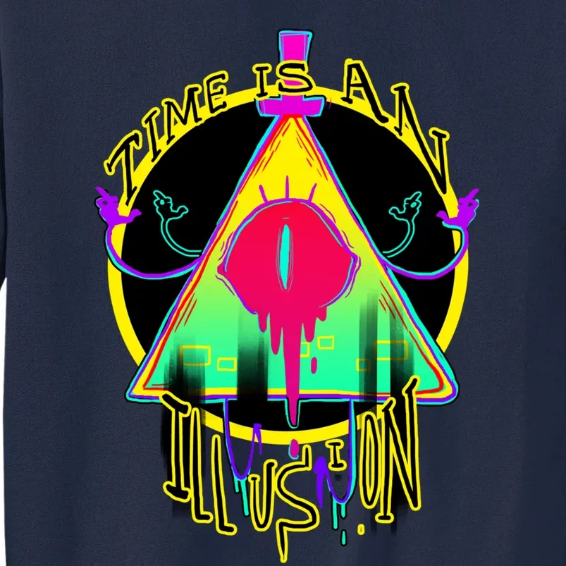 Time Is An Illusion Tall Sweatshirt