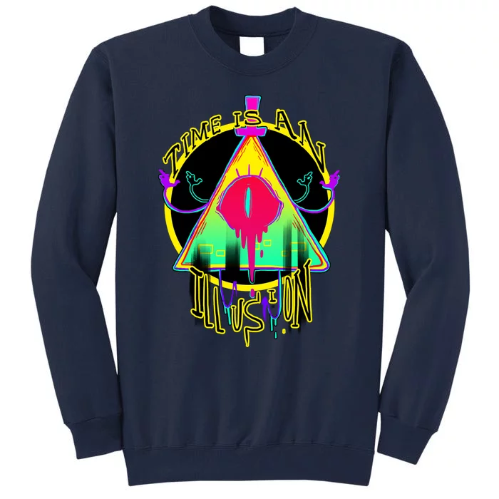 Time Is An Illusion Tall Sweatshirt