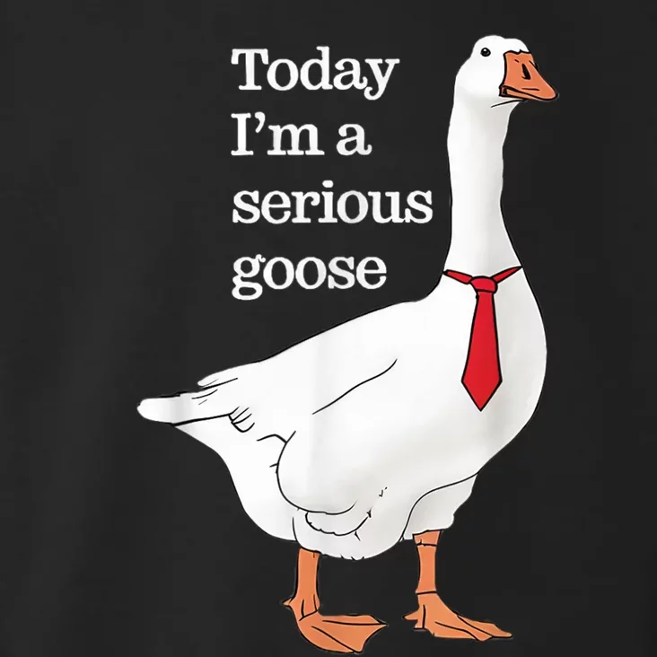 Today I Am A Serious Goose Funny Oddly Specific Dank Meme Toddler Hoodie