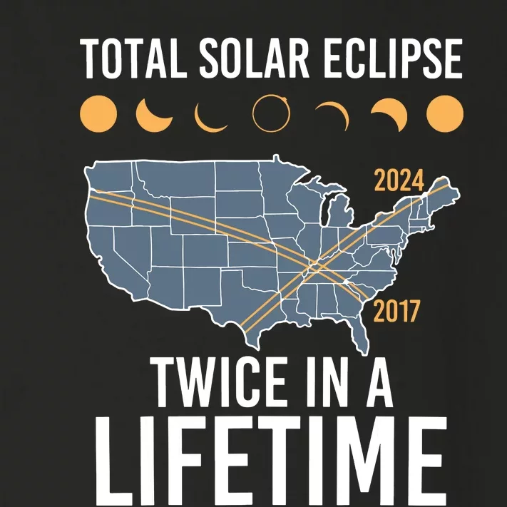 Twice In A Lifetime Solar Eclipse 2024 Total Eclipse Toddler Long Sleeve Shirt