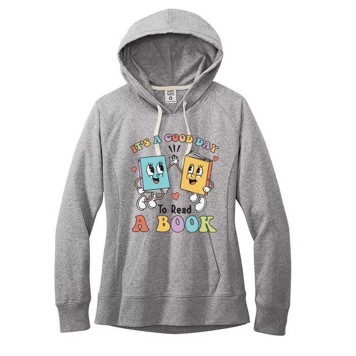 Teacher Its A Good Day To Read A Book Women's Fleece Hoodie