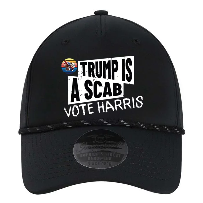 Trump Is A Scab Vote Harris Walz Kamala Harris 2024 Election Performance The Dyno Cap