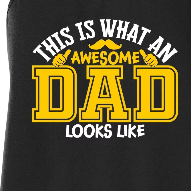 This Is Awesome Dad Women's Racerback Tank