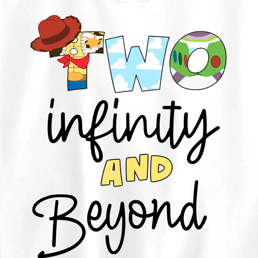 Two Infinity And Beyond Kids Sweatshirt