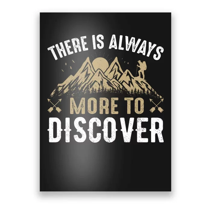 There Is Always More To Discover Camping Vintage Poster