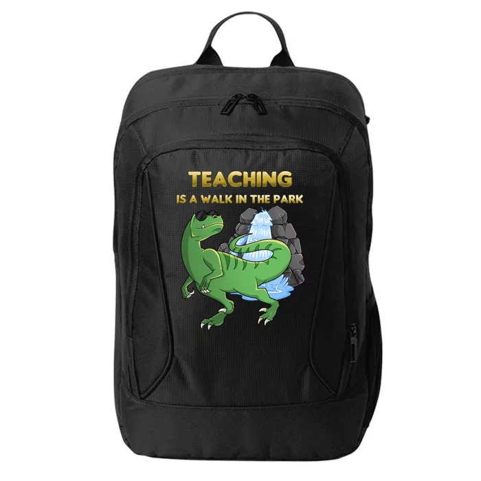 Teaching Is A Walk In The Park City Backpack