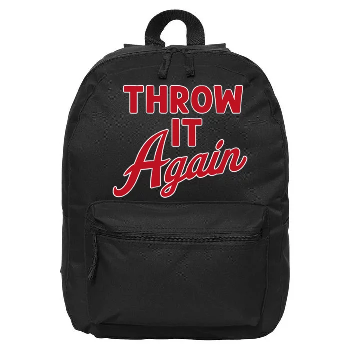 Throw It Again 16 in Basic Backpack