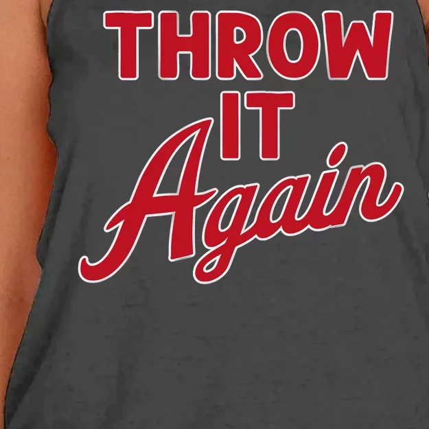 Throw It Again Women's Knotted Racerback Tank