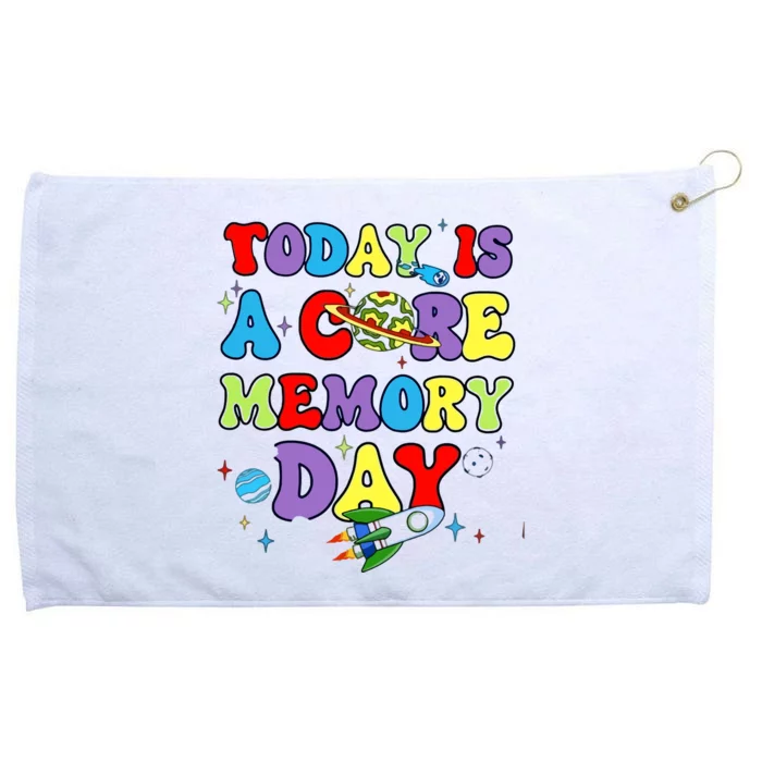 Today Is A Core Memory Day Grommeted Golf Towel