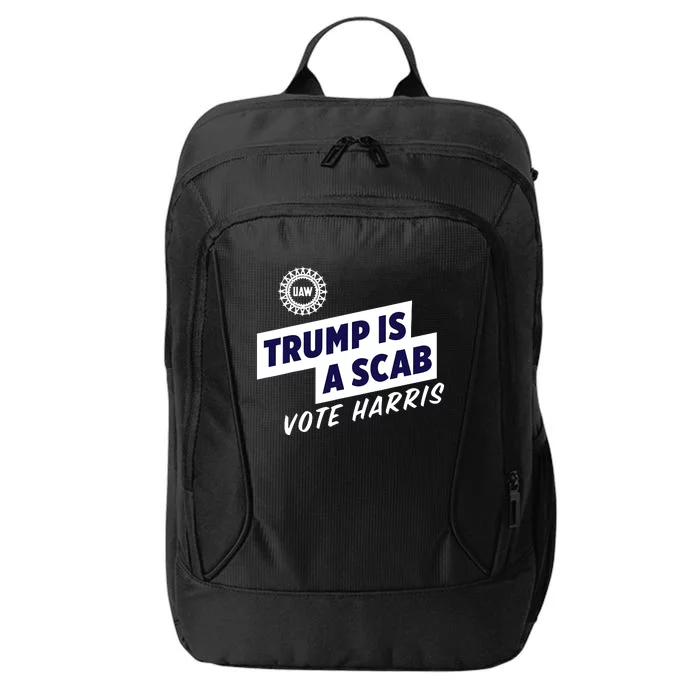 Trump Is A Scab Vote Kamala Harris City Backpack