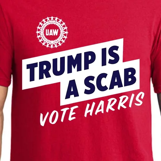 Trump Is A Scab Vote Kamala Harris Pajama Set