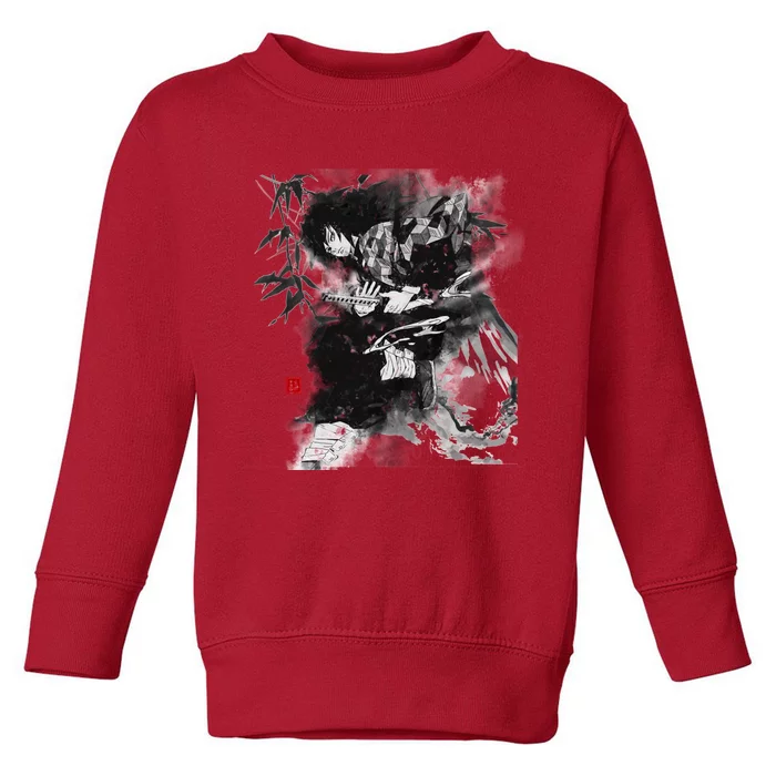 Tomioka Ink Art Toddler Sweatshirt