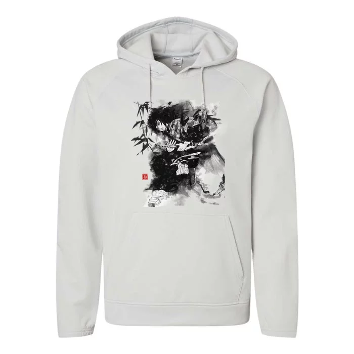 Tomioka Ink Art Performance Fleece Hoodie