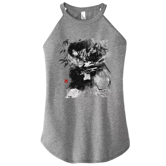 Tomioka Ink Art Women’s Perfect Tri Rocker Tank