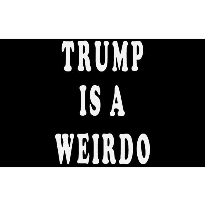 Trump Is A Weirdo Vote For Kamala Harris 2024 Election Bumper Sticker