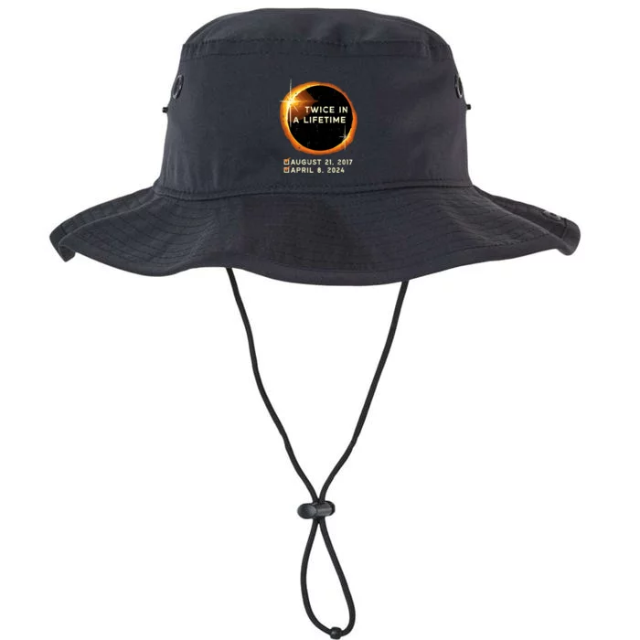 Twice In A Lifetime Total Solar Eclipse 2024 April 8th Totality Legacy Cool Fit Booney Bucket Hat