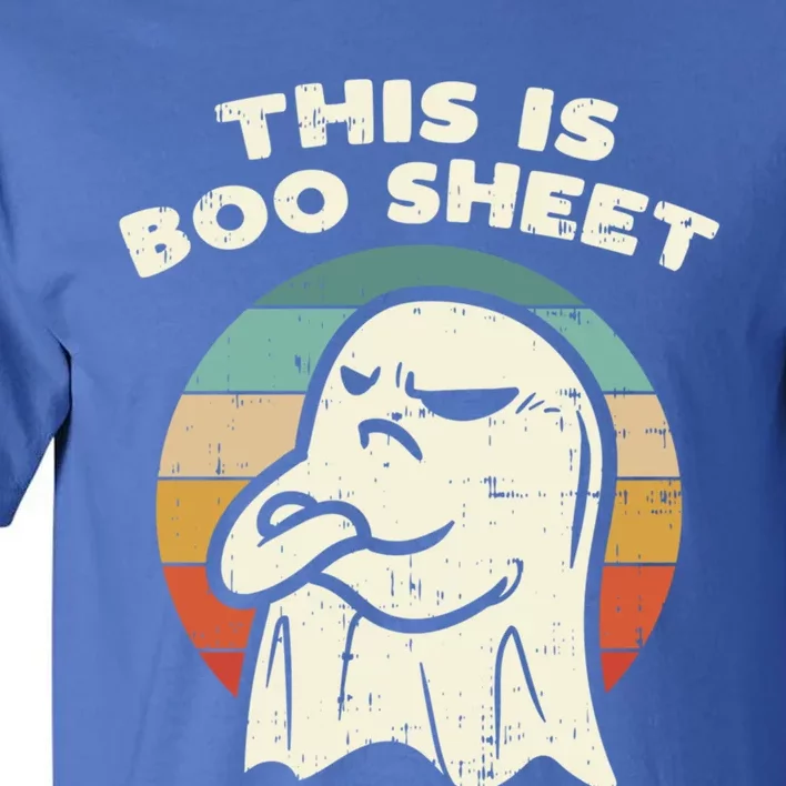 This Is Boo Sheet Ghost Retro Halloween Costume Funny Gift Tall T-Shirt