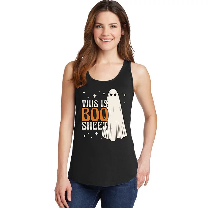 This Is Boo Sheet Funny Ghost Ladies Essential Tank