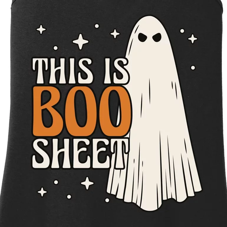 This Is Boo Sheet Funny Ghost Ladies Essential Tank